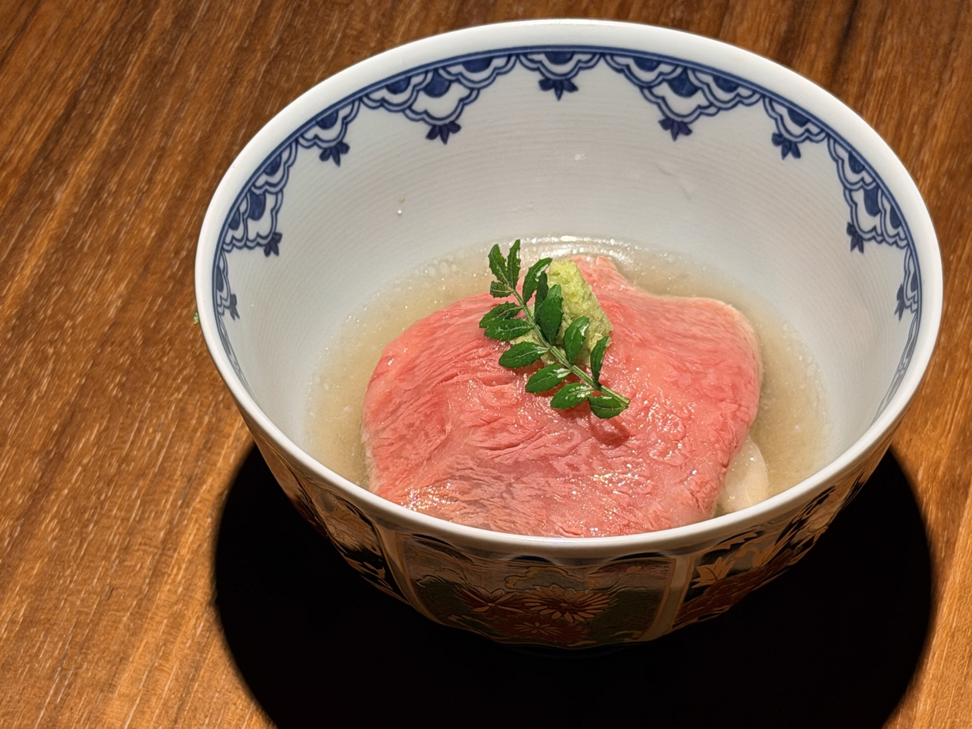 黒毛和牛と蕪のお椀